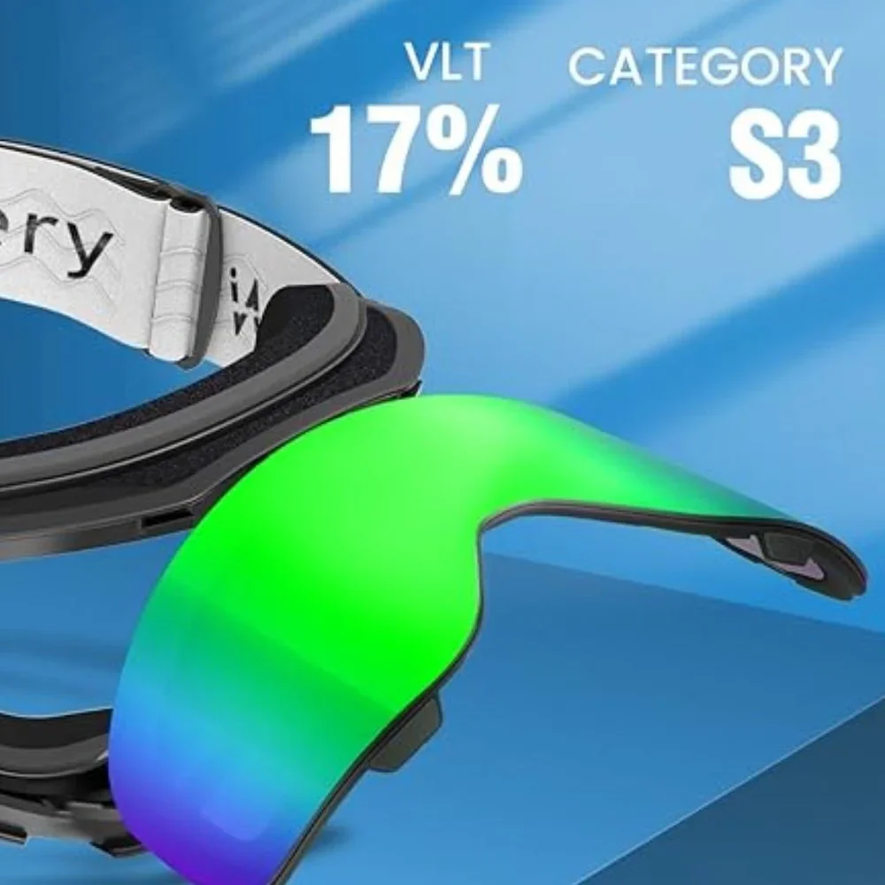 Flip-Up ski goggles Ffg-free OTG snowboard with magnetic